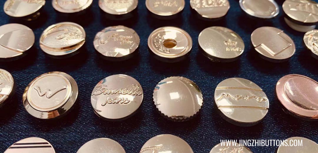 zamac jeans buttons in shinny colors in all sizes.