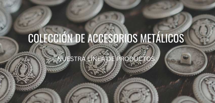 botones de metal